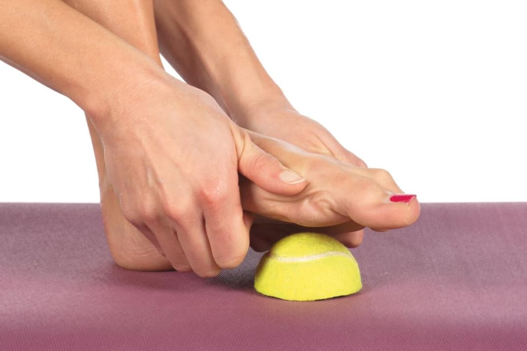 Saugnapf: Wahrnehmung der Ballenmuskulatur