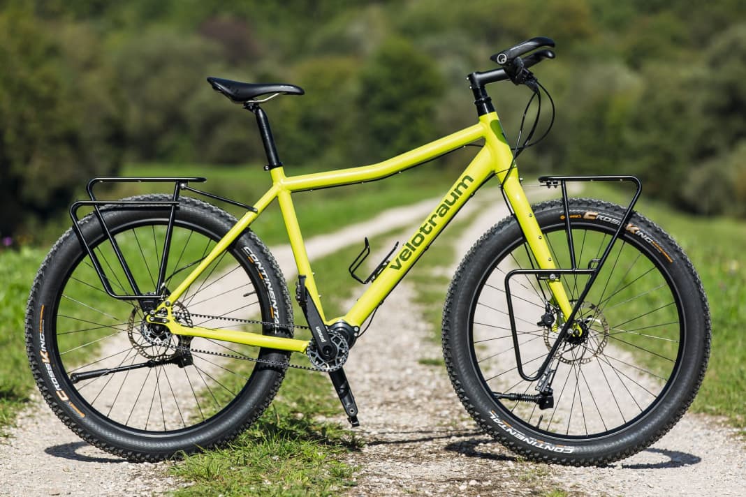 Das Velotraum Finder FD 12 mit Gates Antrieb im MYBIKE Test BIKE