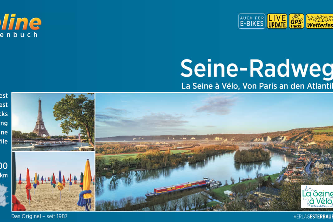 Cover bikeline Radtourenführer Seine-Radweg