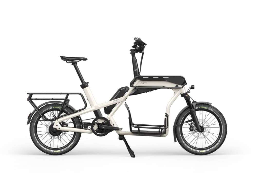 Das neue Ca Go CS ist in der teuersten Ausstattungsvariante CS200 mit Enviolo-Nabe und Gates-Riemen erhältlich, oder ...