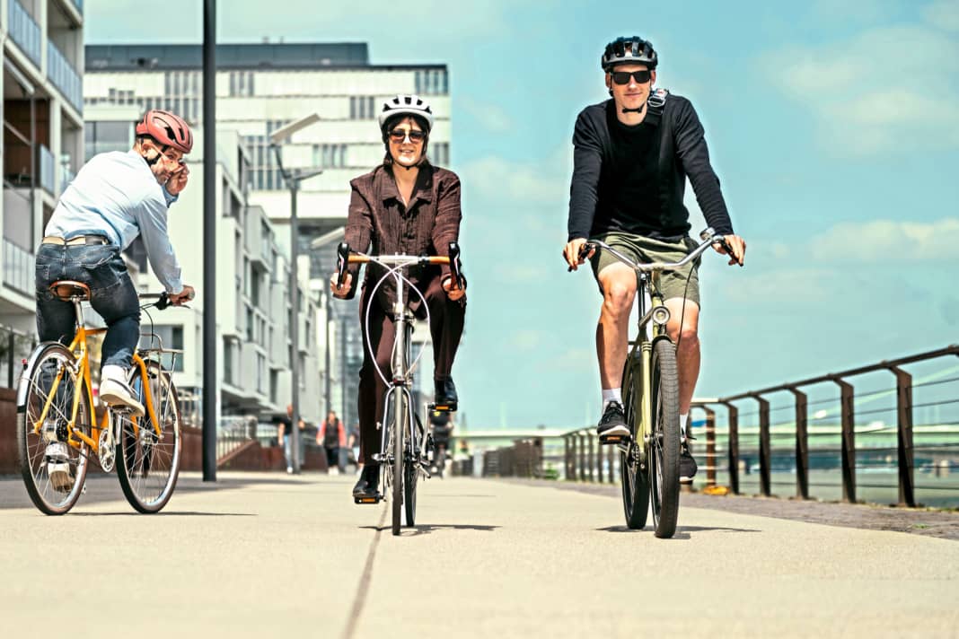 A real eye-catcher: beautiful city bikes