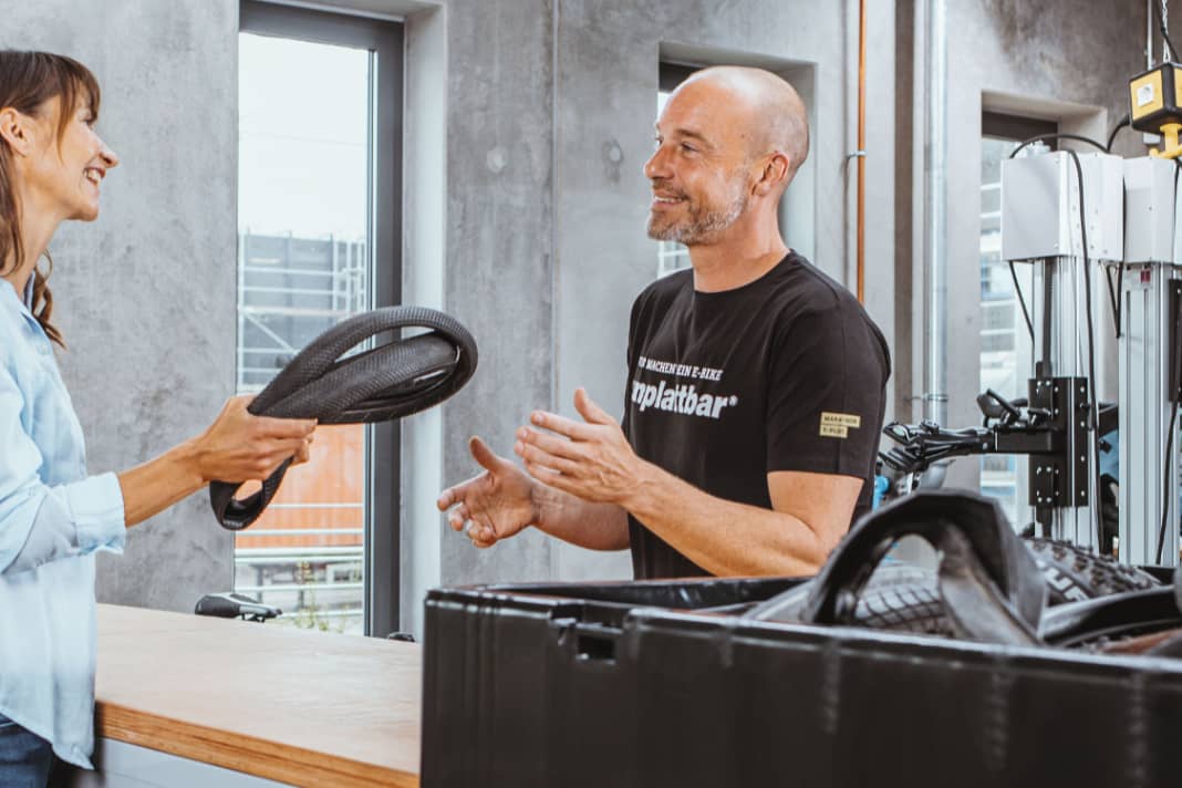 Schwalbe is a pioneer in tyre recycling