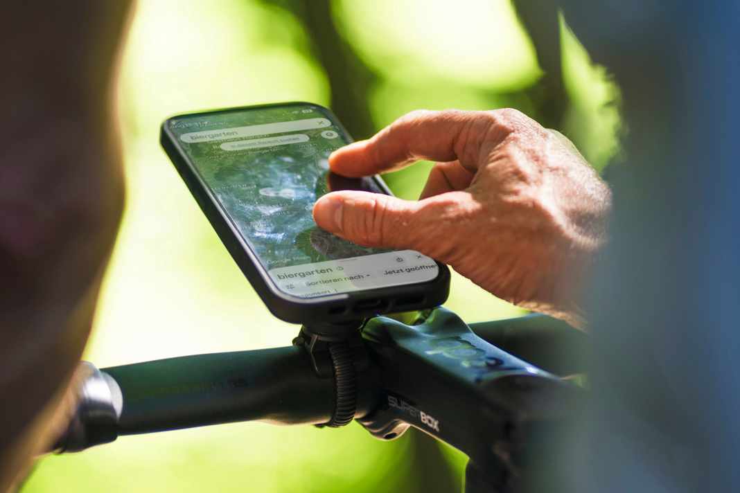 Smartphone-Halter fürs Rennrad