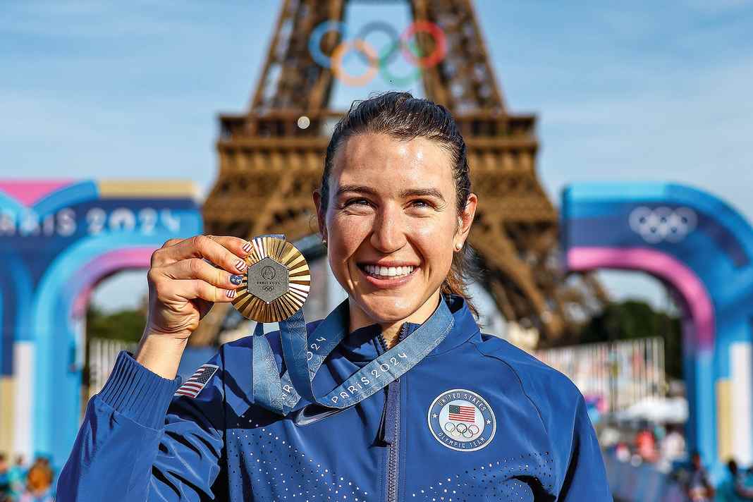 Olympic champion Kristen Faulkner in a big TOUR interview