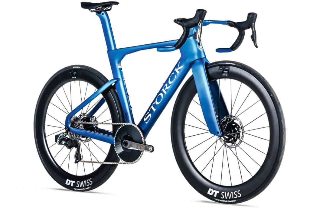 Avec 201 watts, le Storck Aerfast.5 Pro était le vélo de course le plus rapide de l'année.
