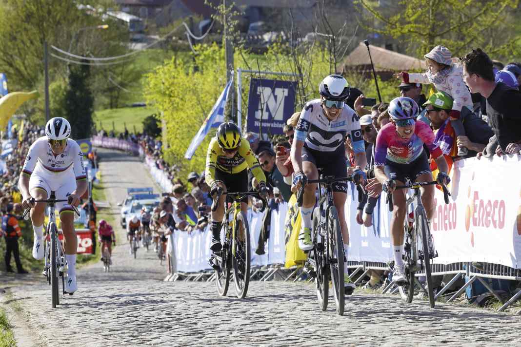Liane Lippert misst sich mit den ganz großen Namen des Radsports