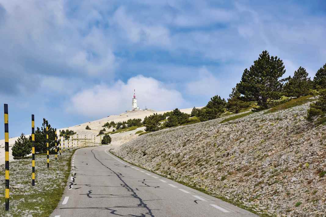 Der Mont Ventoux - Der Windumbrauste