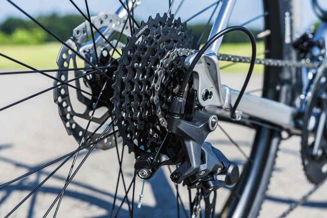 Roughly staggered - An 11-39 cassette is the sportiest gradation, other options are aimed more at off-road riding