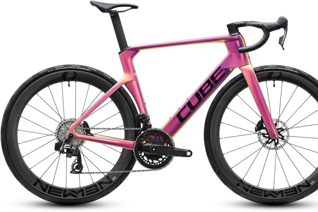 Cube Litening AERO C:68X Pro in der Farbe beamfibre´n´black