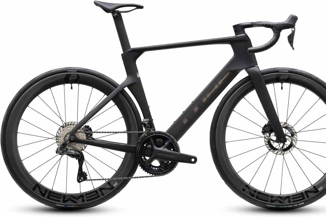 Cube Litening AERO C:68X Race in the colour carbon'n'chrome