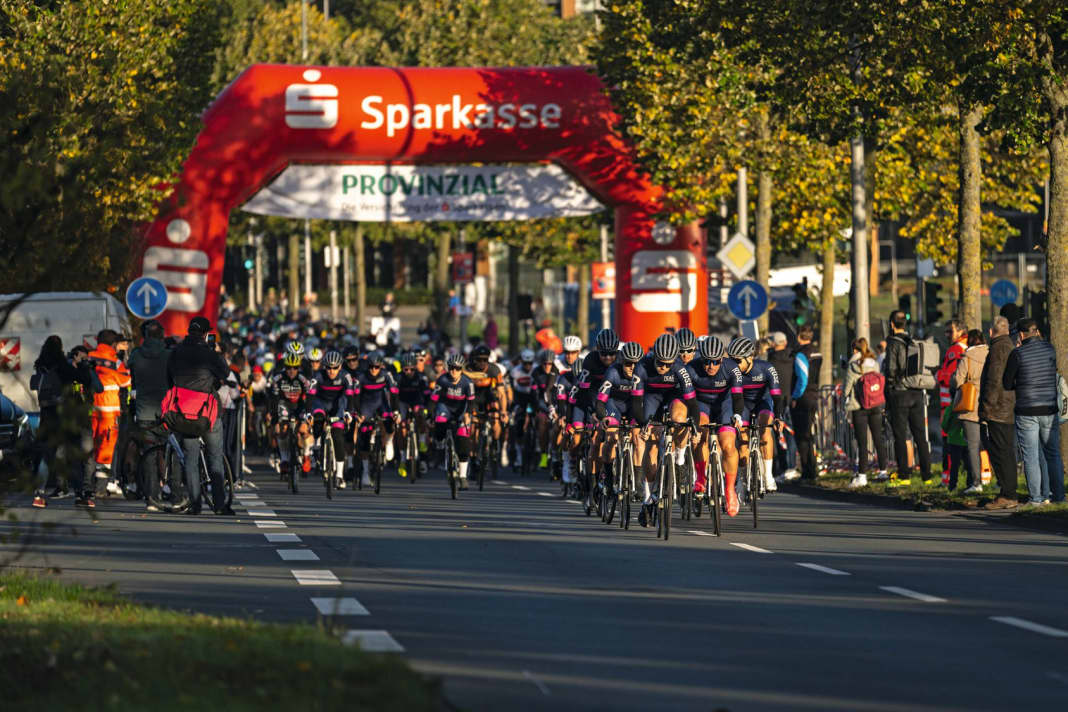 Heiss auf den Start beim Münsterland-Giro