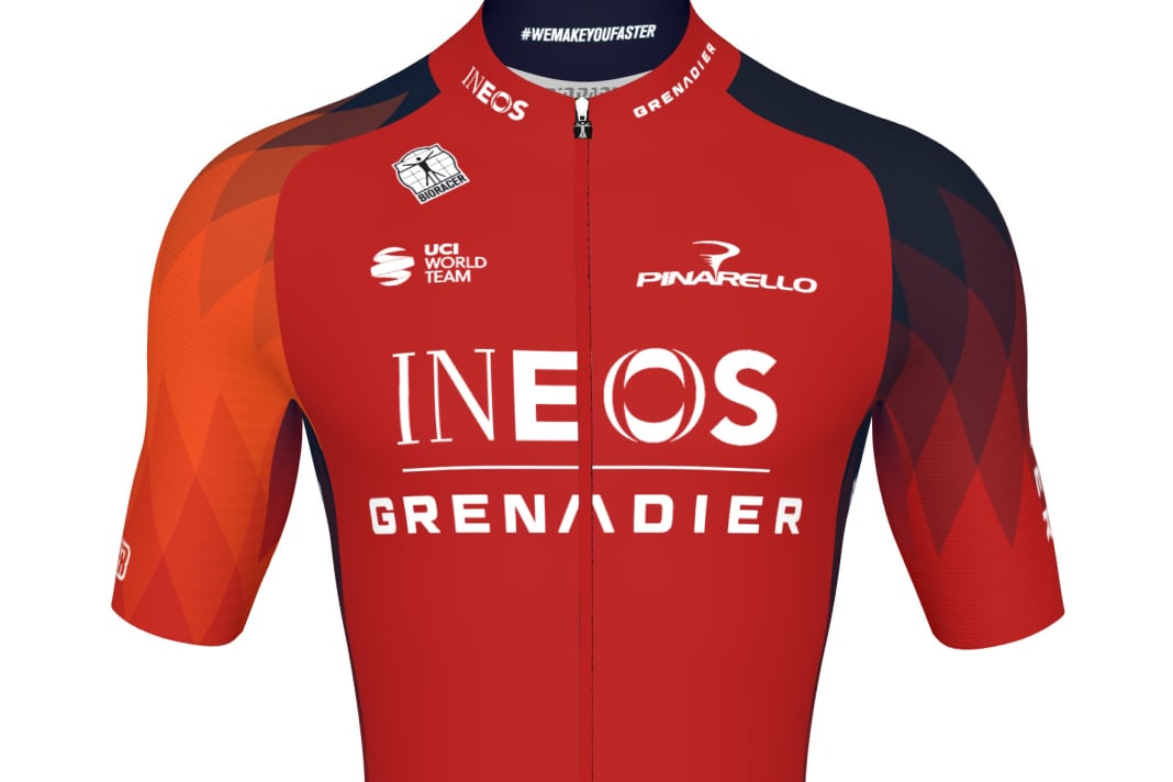 Le nouveau maillot d'Ineos Grenadiers