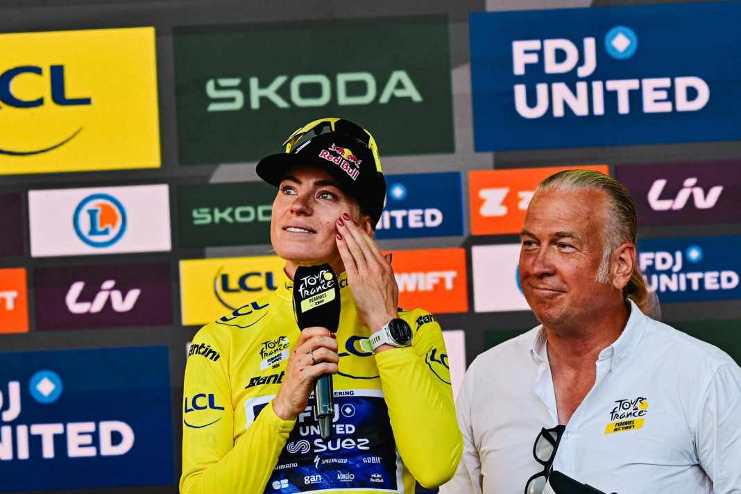 Tour de France Femmes 2026, 9. Etappe, Demi Vollering, zweifache Gesamtsiegerin