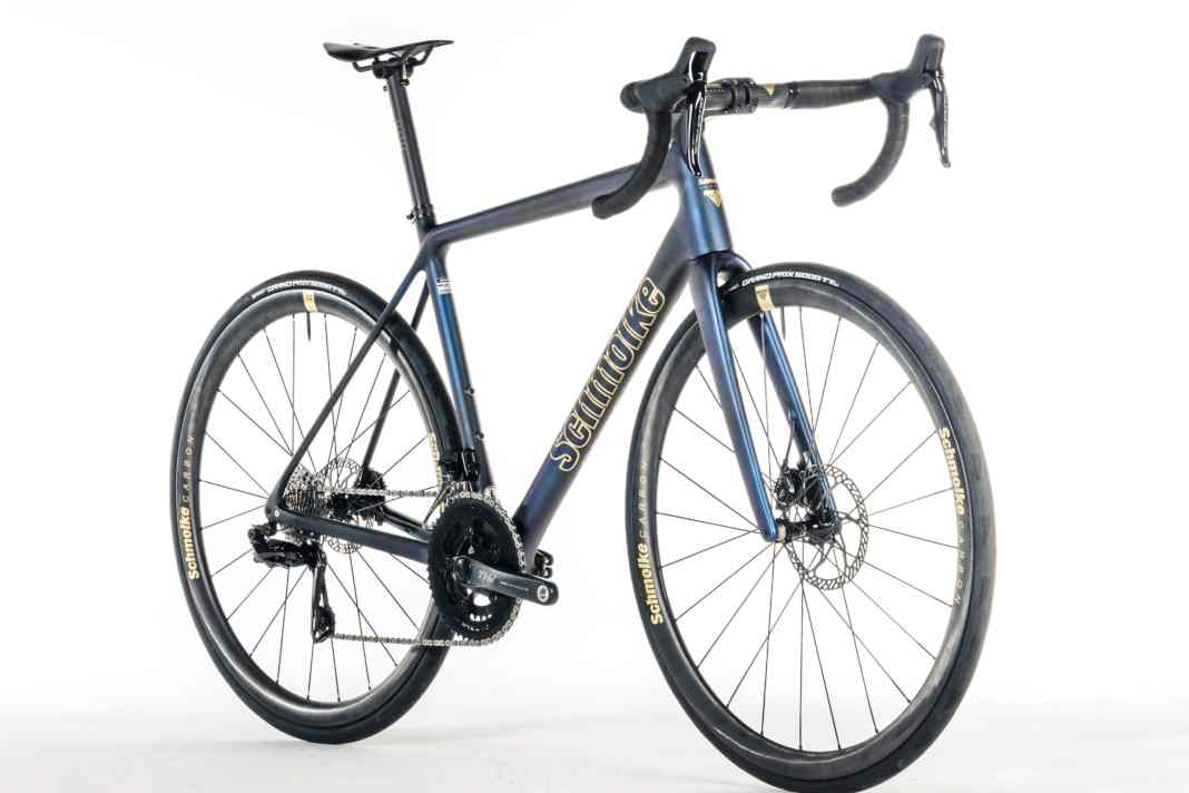 Mit 5,4 Kilo ist das Schmolke Leggerissima TLO das leichteste Disc-Rennrad, das TOUR jemals getestet hat.