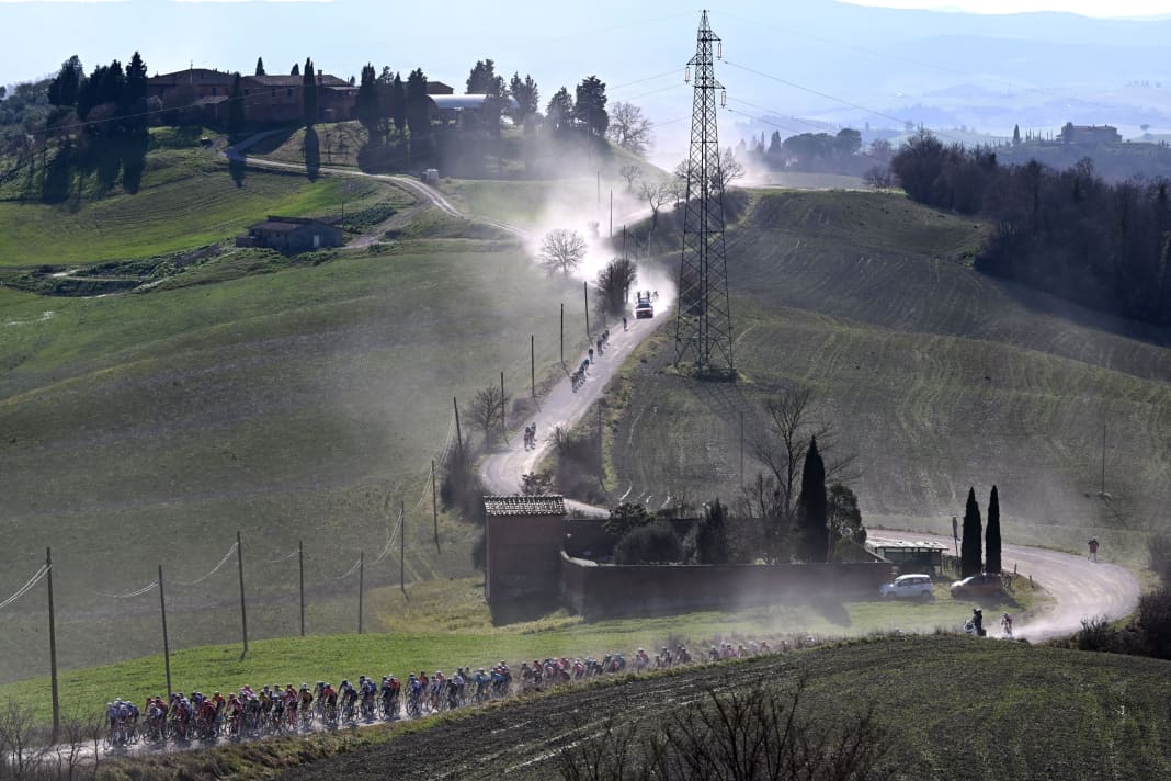 Les principales courses de février : Strade Bianche (2 mars, femmes et hommes)
