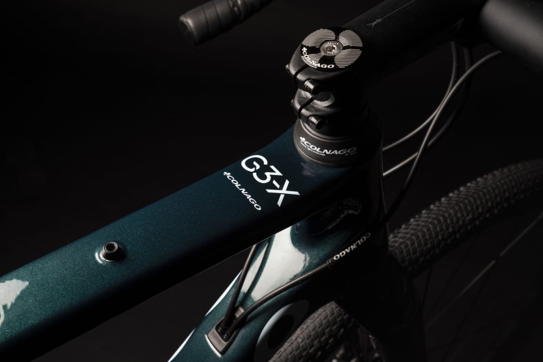 Die Details zum neuen Gravelbike Colnago G3X in der Bilderstrecke.