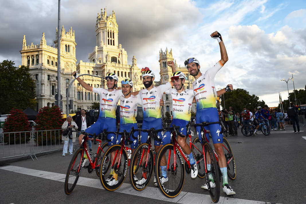 Ces équipes ont reçu une wild card de l'A.S.O. pour Paris-Roubaix : TotalEnergies