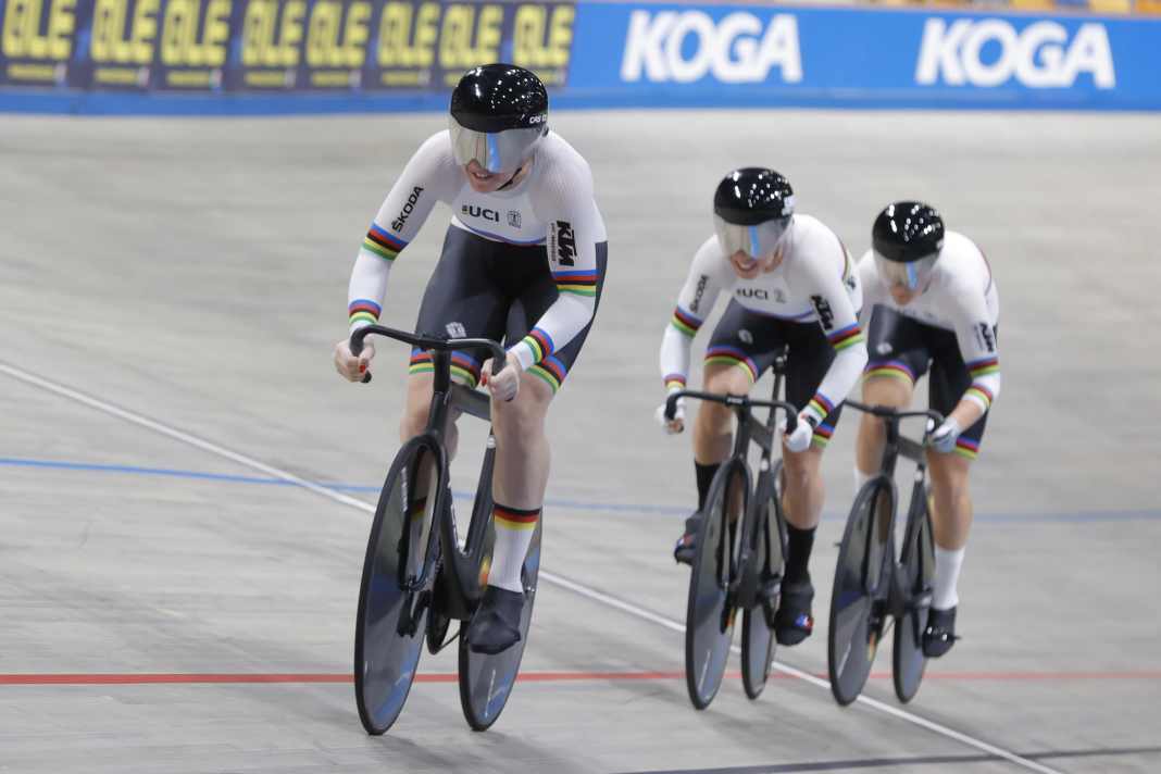 Pauline Grabosch, Emma Hinze and Lea Sophie Friedrich go on the hunt for medals in Paris