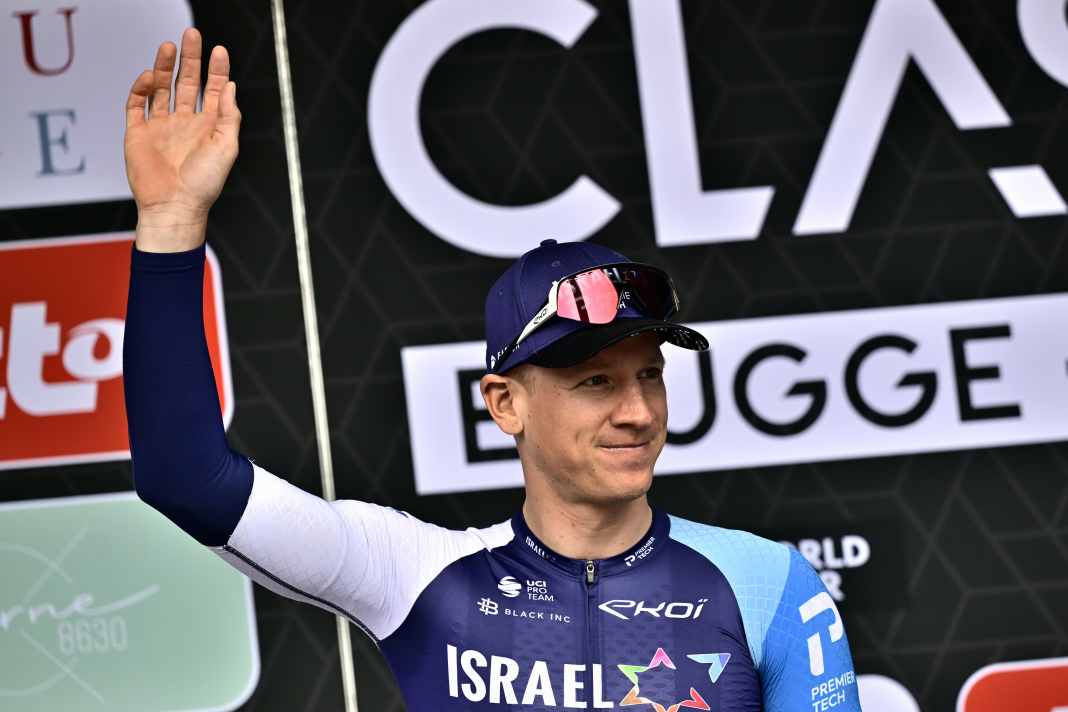 Pascal Ackermann makes his tour debut at Israel-Premier Tech.