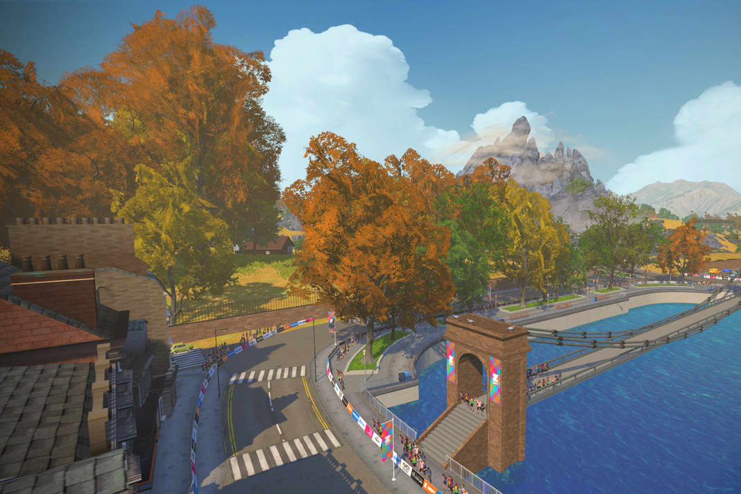 Le nouveau monde Zwift Écosse