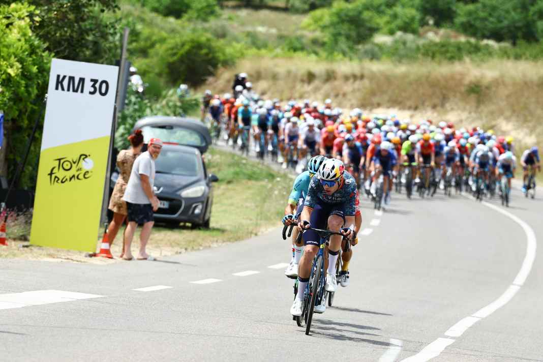 Der Kampf um die Plätze in der Ausreißergruppe dürfte auch auf der 18. Etappe hart ausgefahren werden