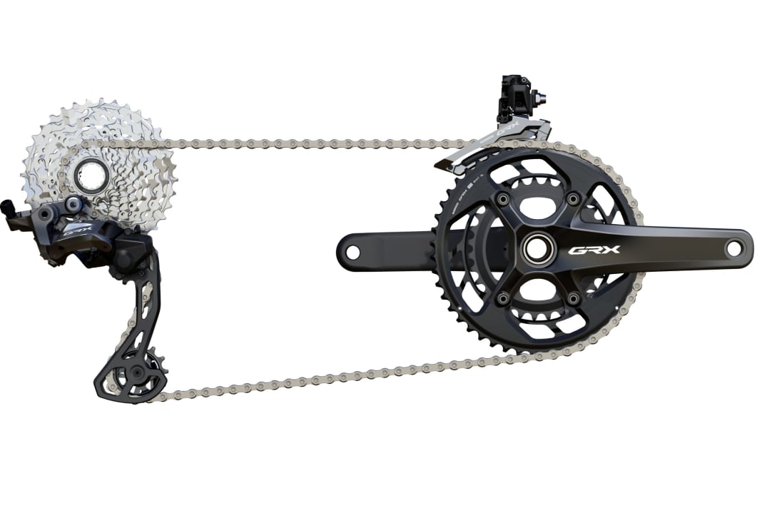 Neue GRX820: Drei unterschiedliche Übersetzungskonfigurationen.