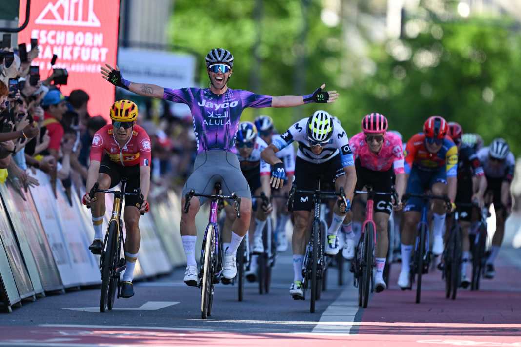 Michael Matthews (Jayco – AlUla) gewann Eschborn-Frankfurt 2025.