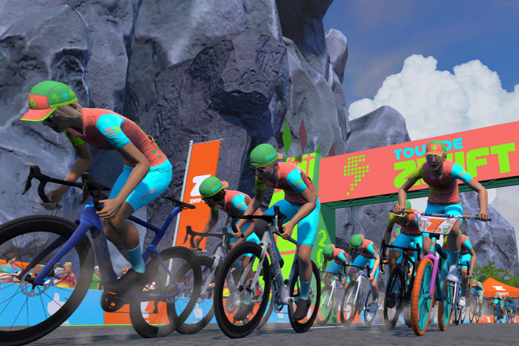 Le Tour de Zwift 2026 comprend six étapes.