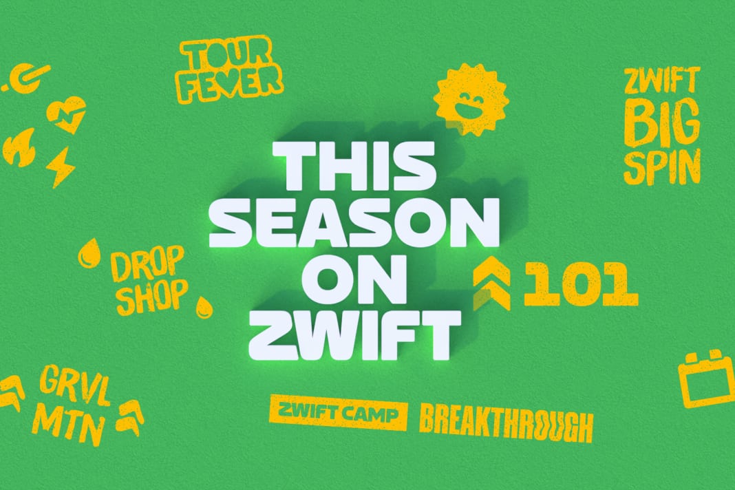 Die neue Zwift Saison mit einigen Neuerungen