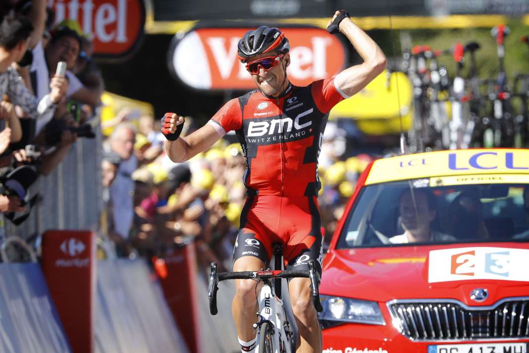 A difficult day, ideal for breakaways: Greg van Avermaet won in Le Lioran in 2016