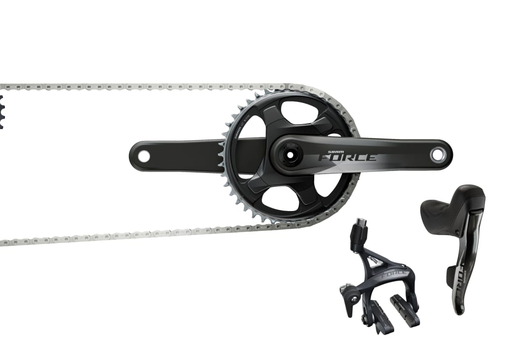 Classic: All components in the rim brake version.