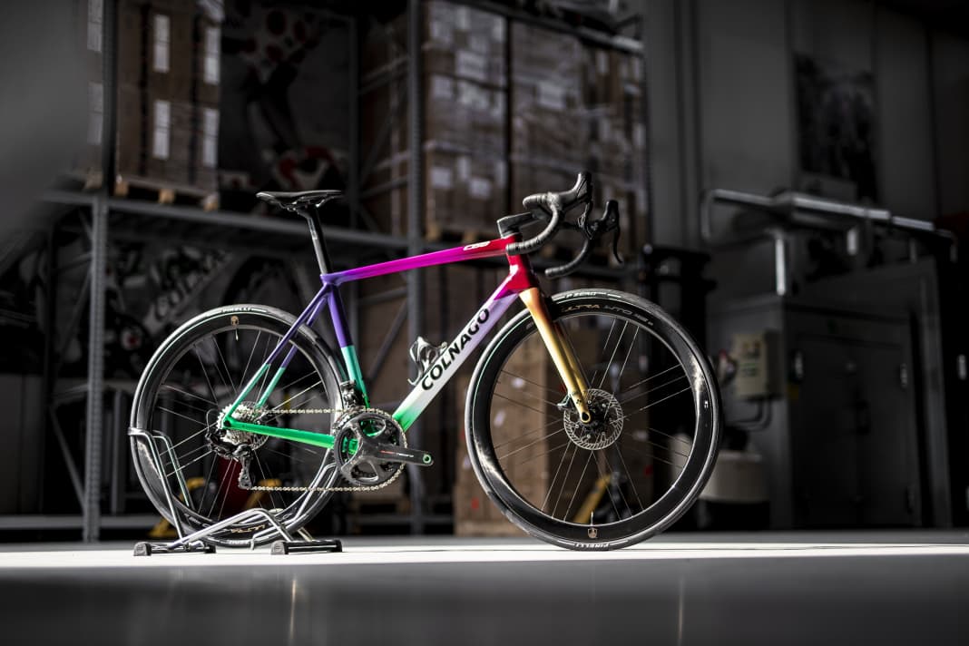 The special edition of the Colnago C68 is a tribute to the C series from Colnago