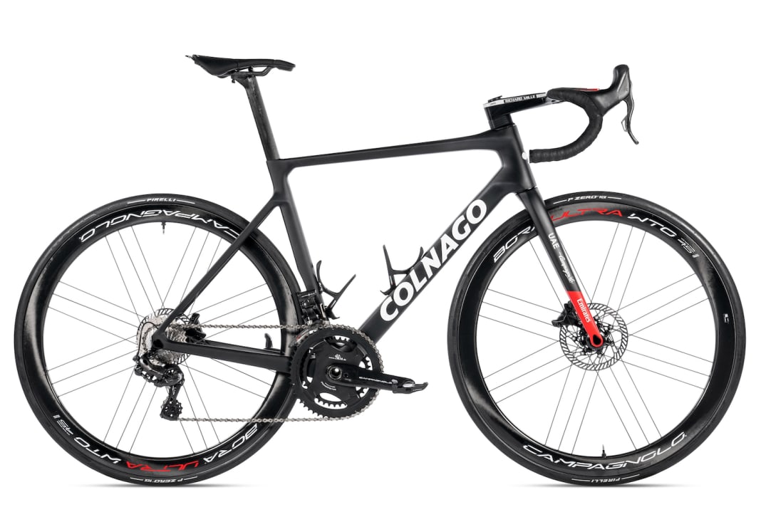 Risk of confusion: The Prototipo is similar to the V3Rs that Tadej Pogačar & Co. have been travelling with so far.