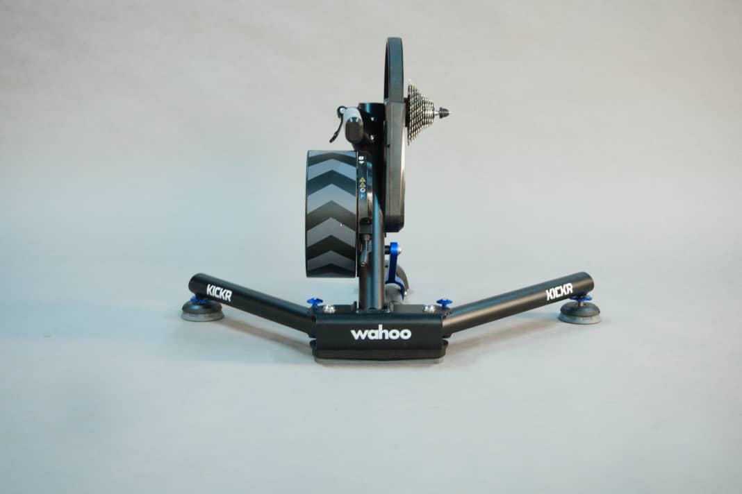 Our test device: the Wahoo Kickr WiFi in the TOUR photo studio