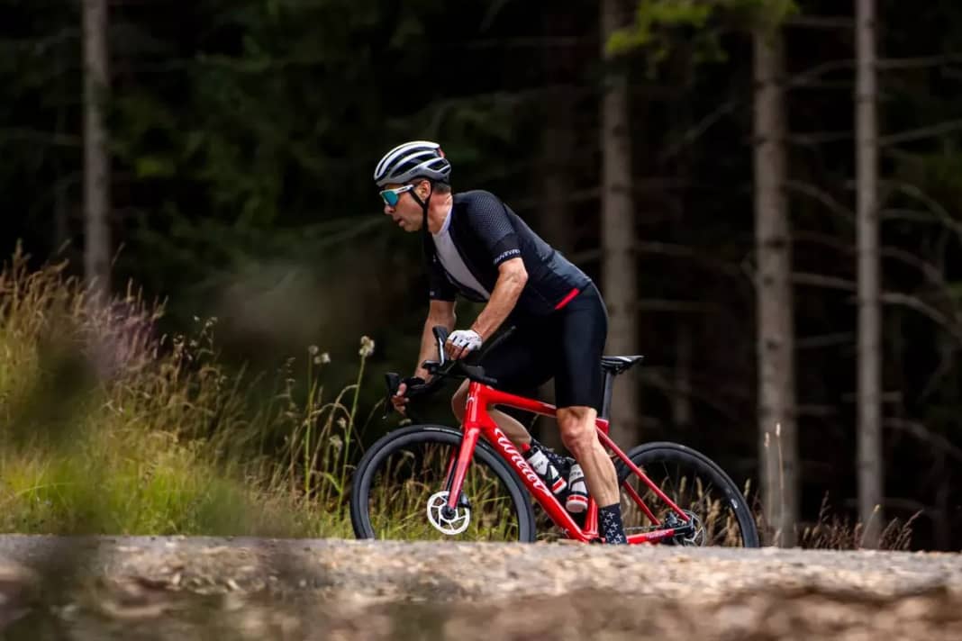 Das neue Granturismo SLR von Wilier ist mit einem Federelement am Heck ausgestattet. 