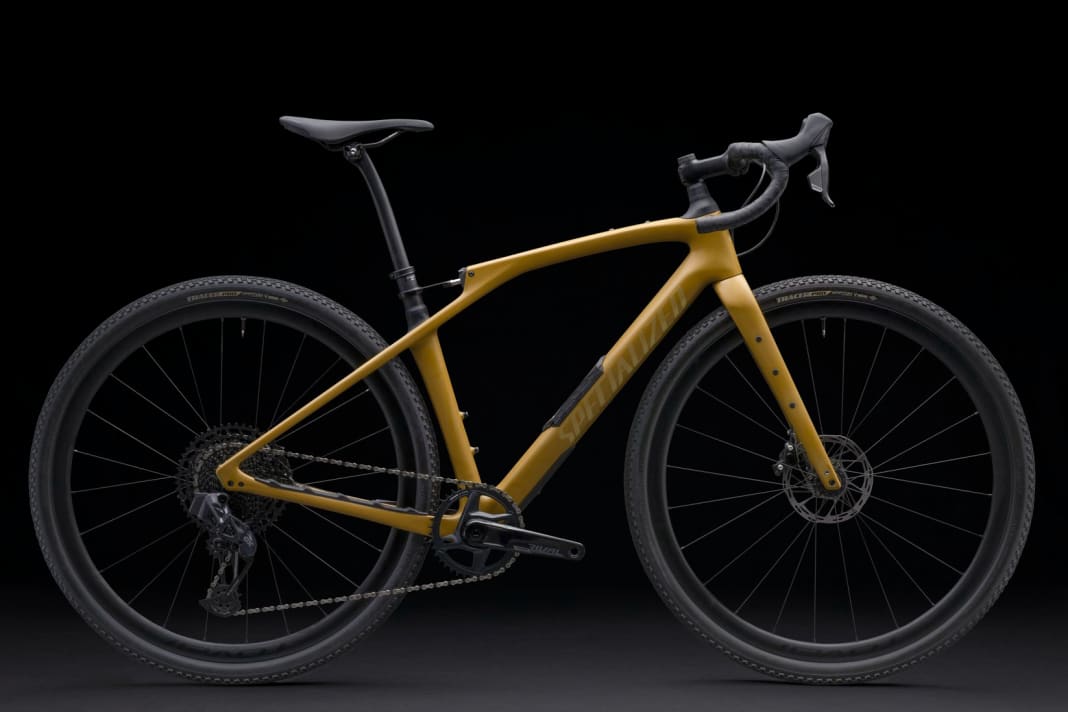 The damping element at the rear immediately catches the eye. Together with the Future Shock suspension element between the stem and head tube, the Specialized Diverge STR aims to combat unpleasant vibrations.