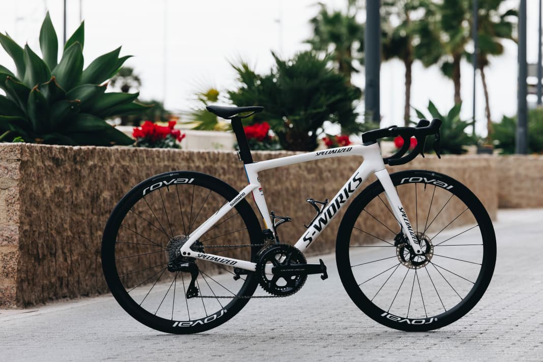 Le Specialized S-Works Tarmac SL7 "Remco's Reign" par Remco Evenepoel