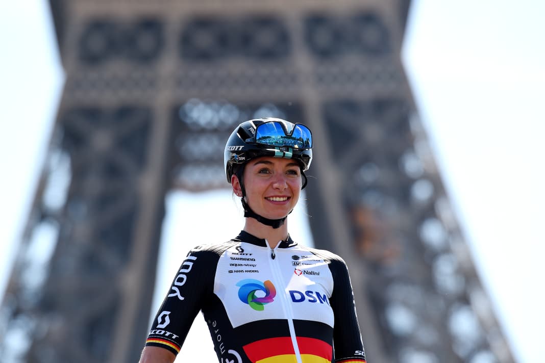Liane Lippert à Paris pour le Tour de France Femmes 2022