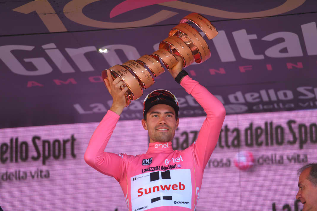 Die größten Erfolge von Tom Dumoulin: 1x Gesamtsieger Giro d'Italia (2017)