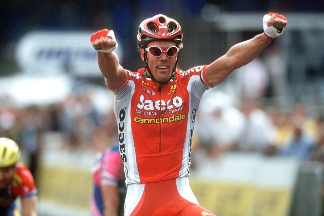 Cipollini won a total of twelve stages in the Tour de France between 1993 and 1999