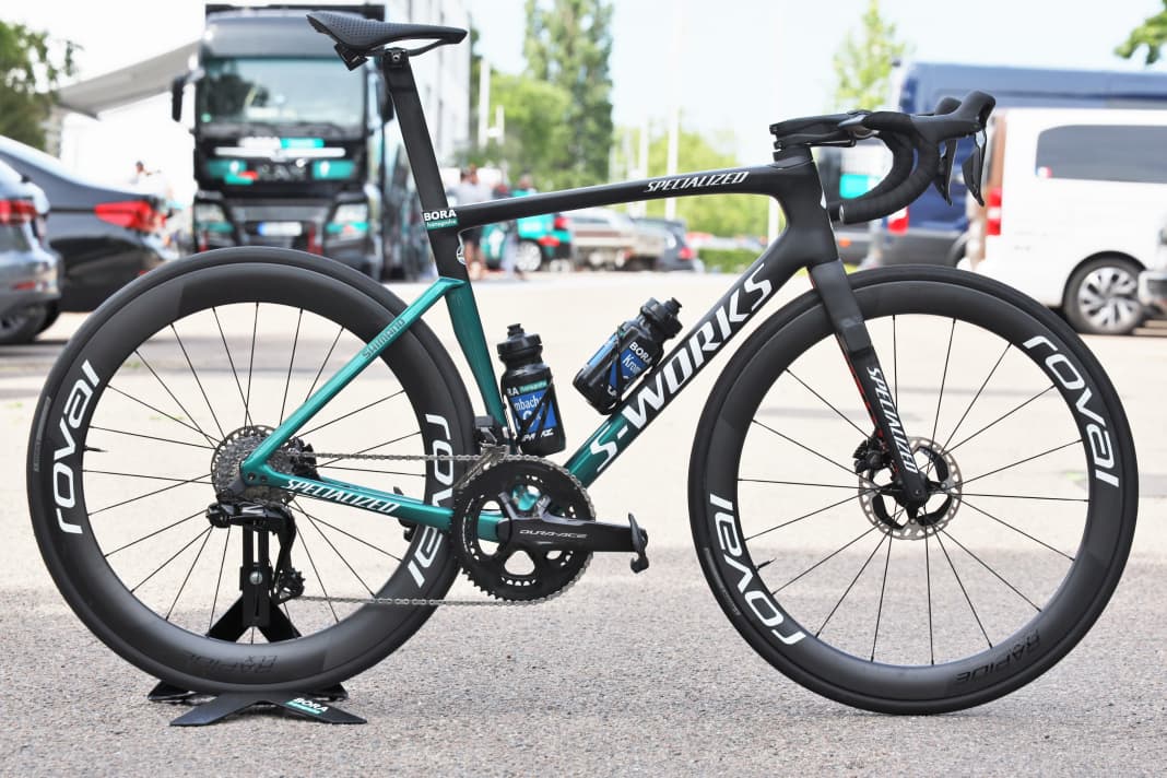 Das Specialized S-Works Tarmac SL7 von Maximilian Schachmann.