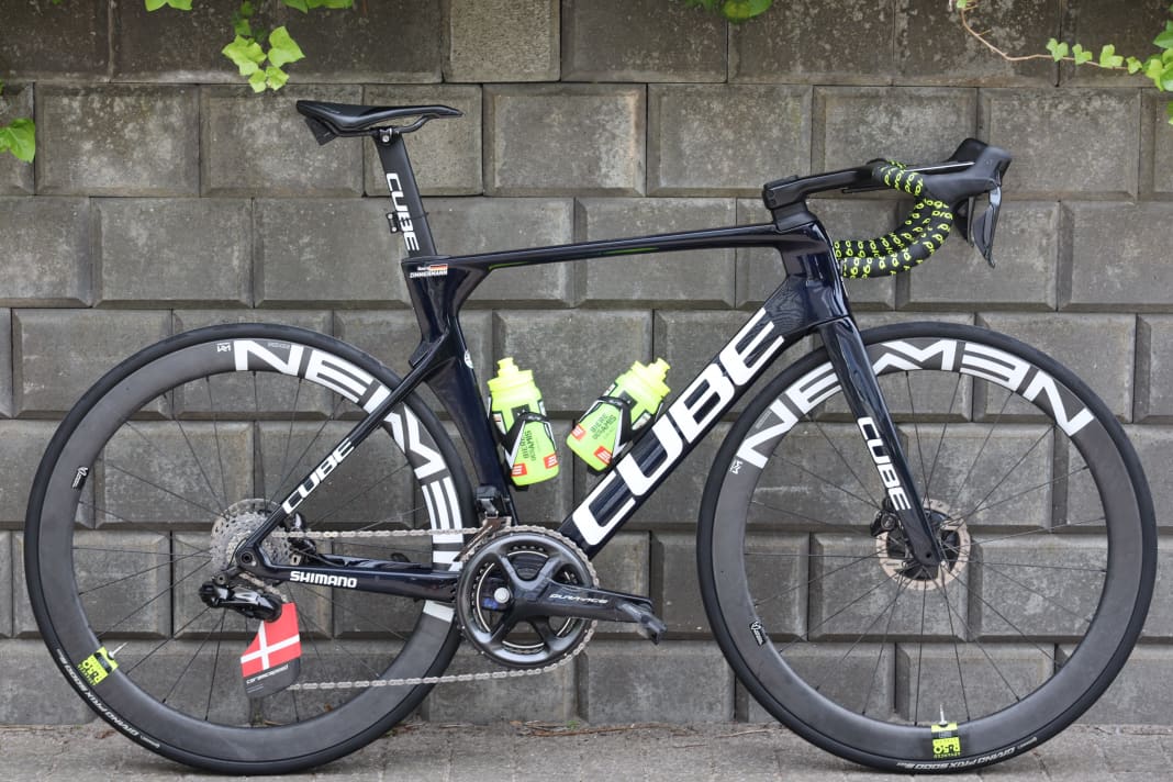 Das Cube Litening C:68X von Intermarche-Profi Georg Zimmermann.