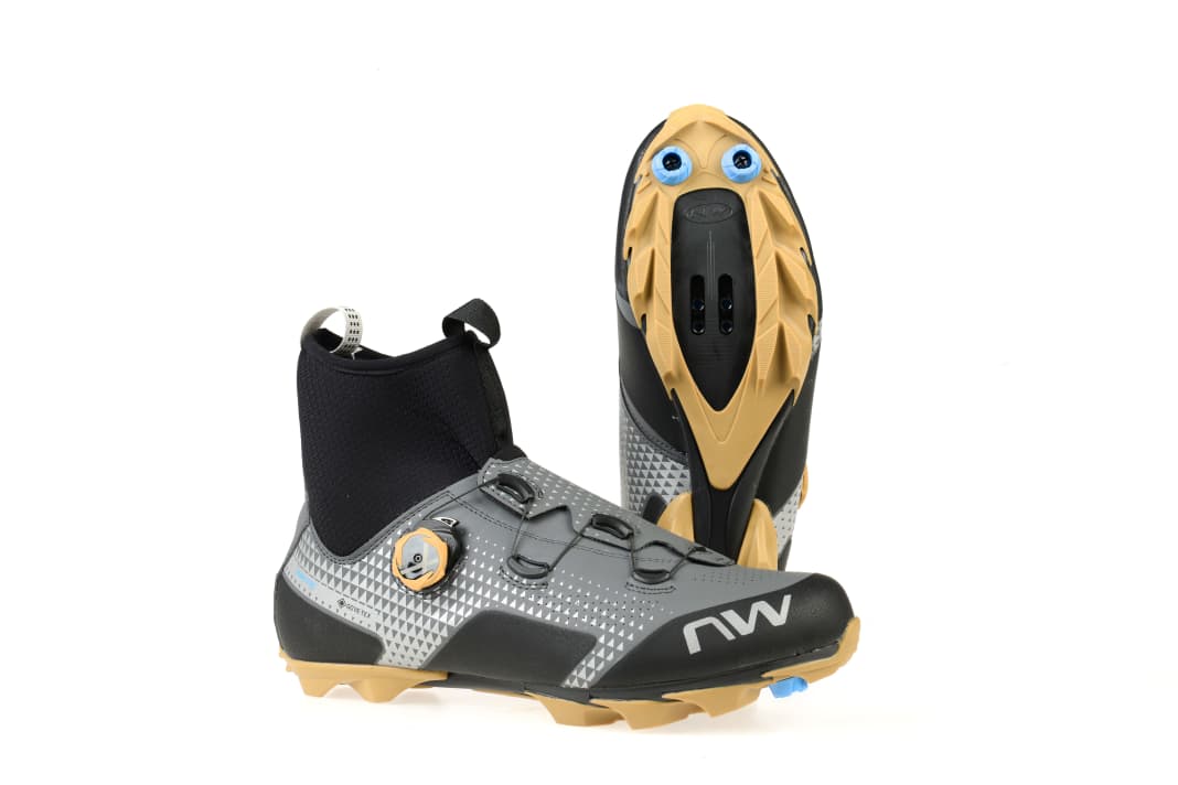 La Northwave Celsius XC Arctic GTX offre une très bonne protection contre les intempéries 