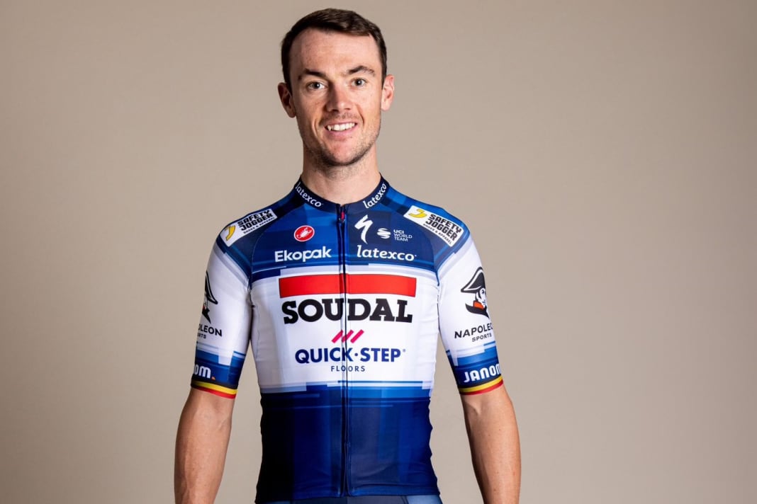 The new Soudal - Quick Step jersey for the 2023 season