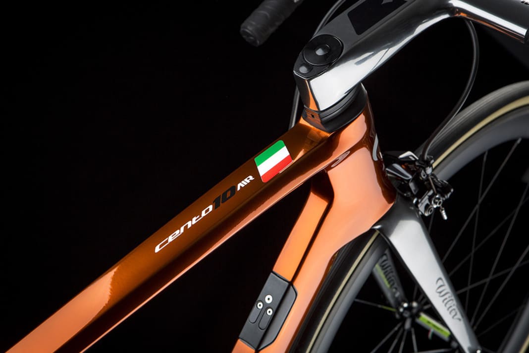 Patriotism in action: the "Cento10AIR ramato" from Willier.