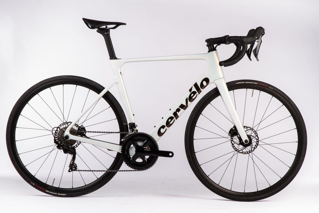 Our test bike: the Cervelo Soloist 105.