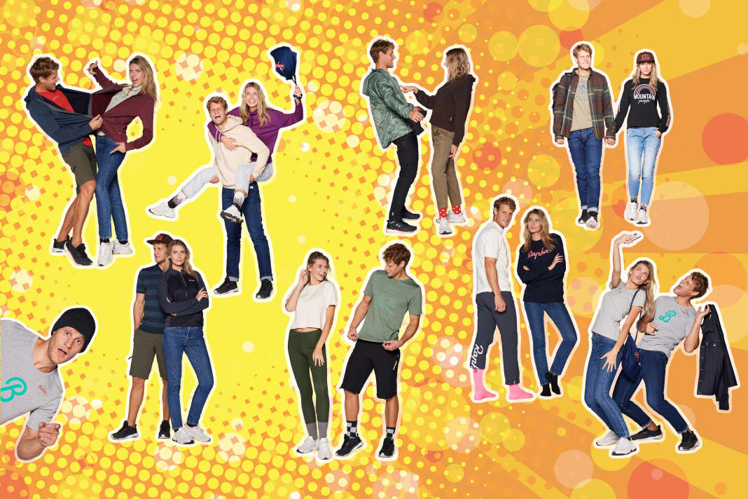 Streatwear von Maloja, Rapha, Castelli, Triple2, De Marchi, La Machine, Bora, Santini