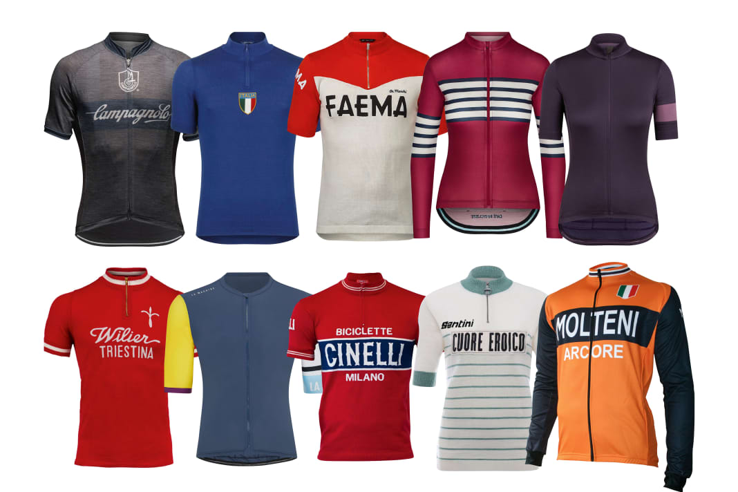 Moderne Trikots im Klassik-Look