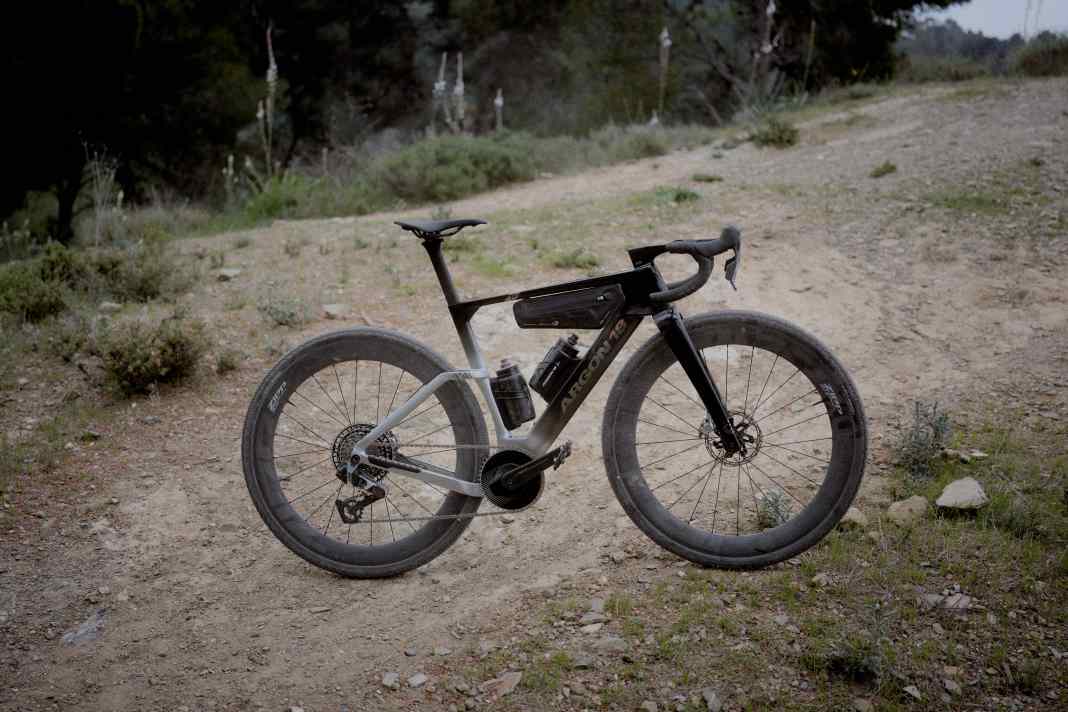 Focus sur l'aérodynamisme : l'Argon 18 Anti Matter a été spécialement conçu pour la course.