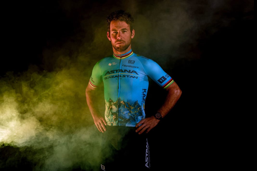 Mark Cavendish im neuen Dress seines Teams
